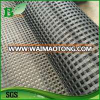 High tensile strength Polyester Geogrid