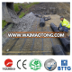 High tensile strength polypropylene uniaxial geogrid used in road constuction and retaining wall